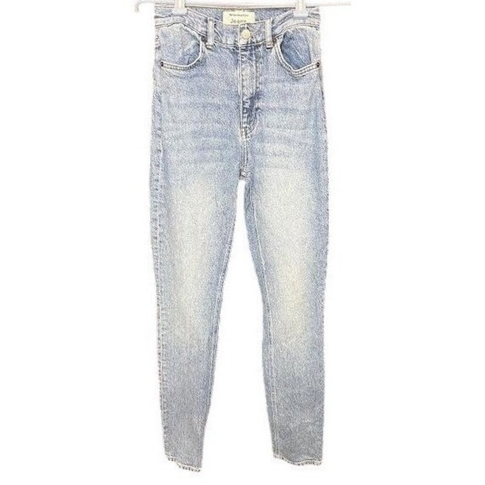 Reformation Jeans Palermo High Rise Skinny Light Wash‎ Denim Size 24
